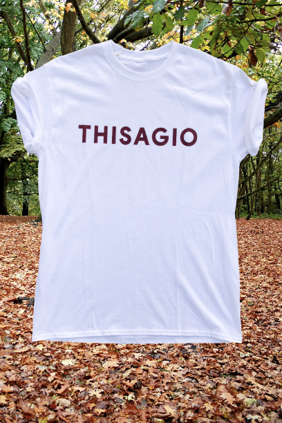 Thisagio Maglia bianca - Rosso Borghese Thisagio Maglia bianca - Rosso Borghese